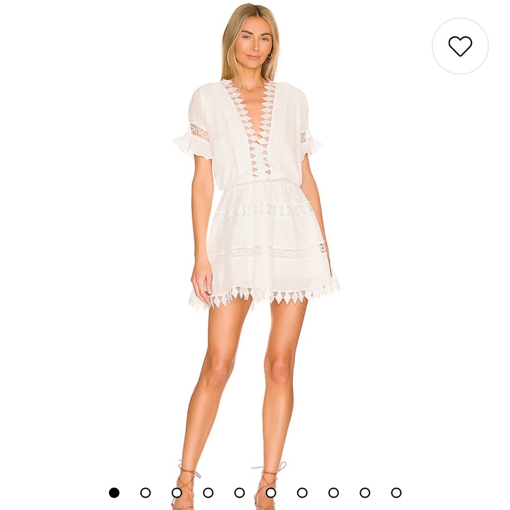 NWT Peixoto Ora dress in white size small